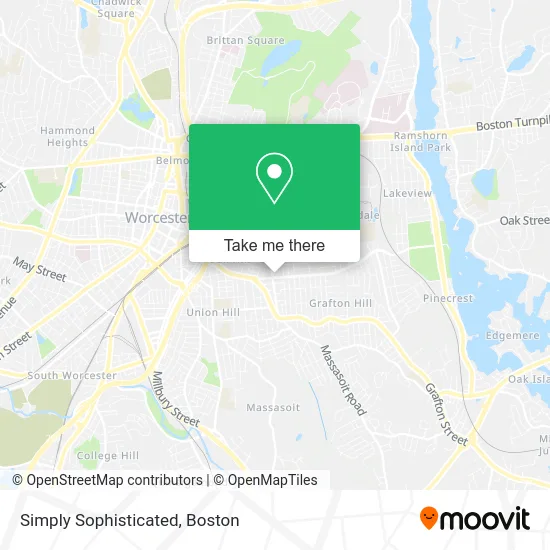 Simply Sophisticated map