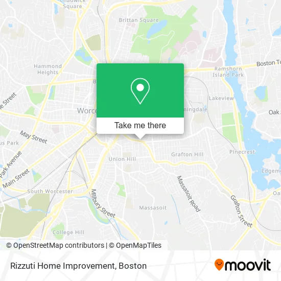 Rizzuti Home Improvement map
