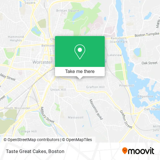 Taste Great Cakes map