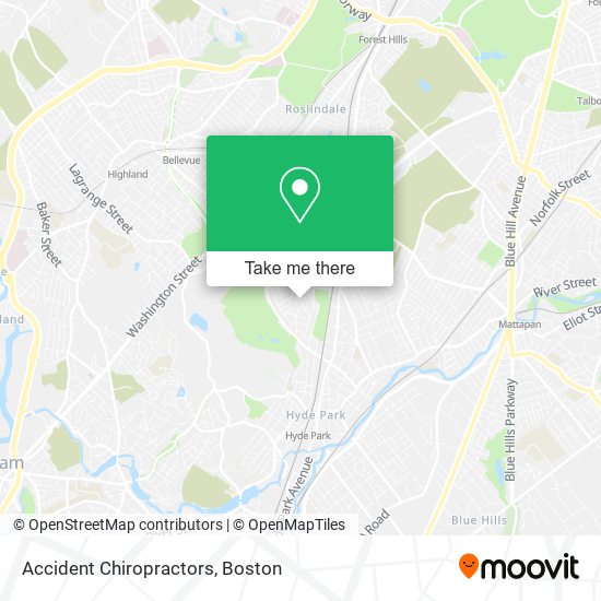 Mapa de Accident Chiropractors