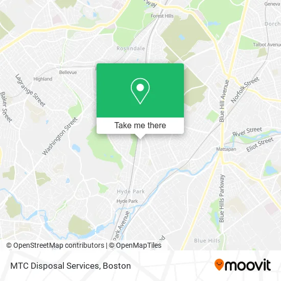MTC Disposal Services map
