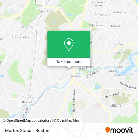 Mapa de Morton Station