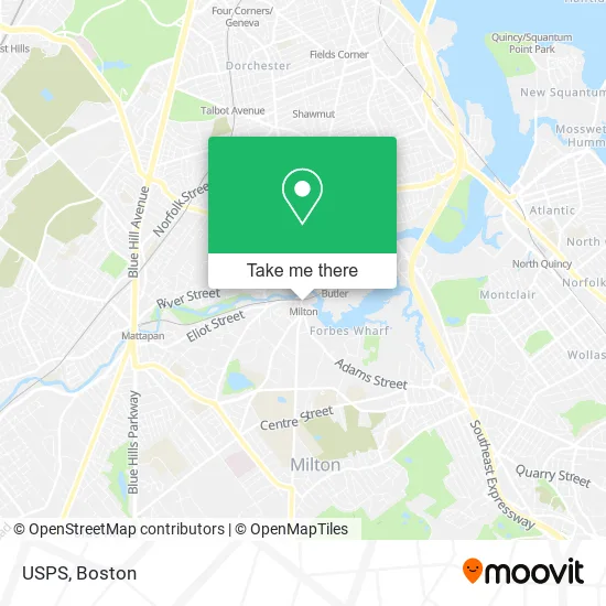 USPS map