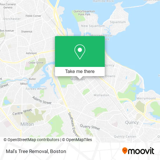 Mal's Tree Removal map