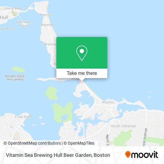 Mapa de Vitamin Sea Brewing Hull Beer Garden