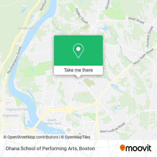 Mapa de Ohana School of Performing Arts