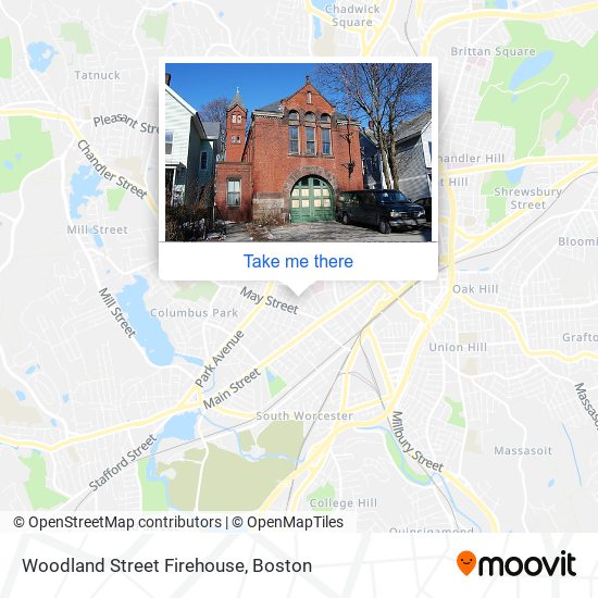 Mapa de Woodland Street Firehouse