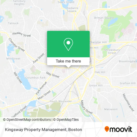 Kingsway Property Management map