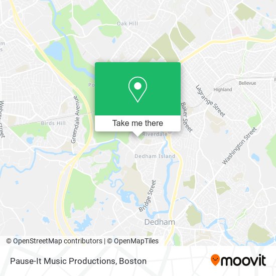 Pause-It Music Productions map