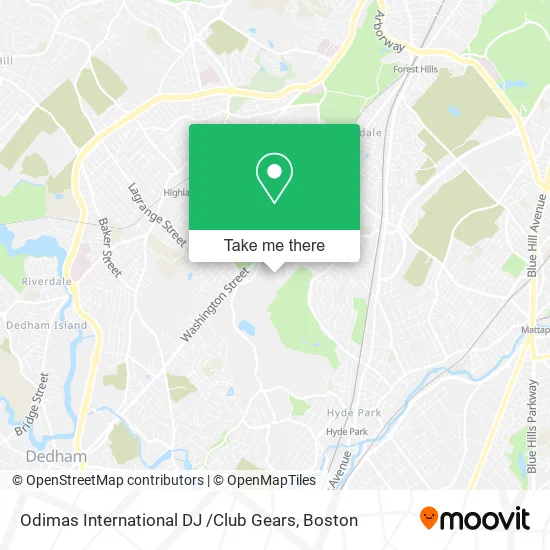 Odimas International DJ /Club Gears map