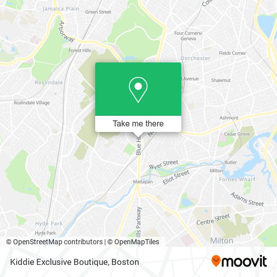 Kiddie Exclusive Boutique map