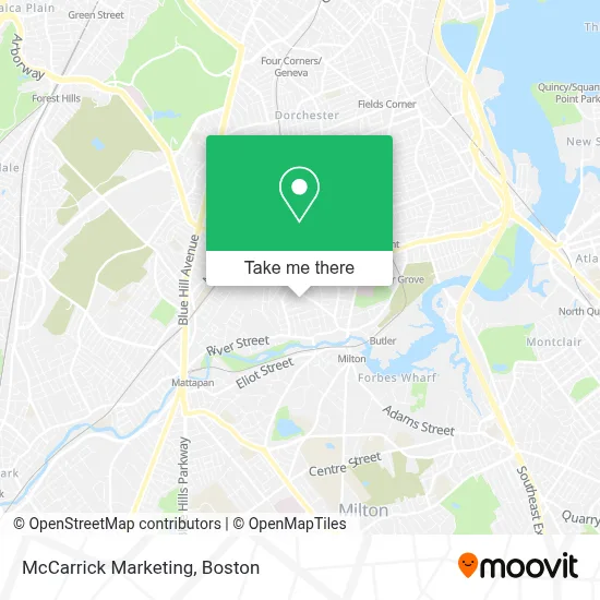 McCarrick Marketing map