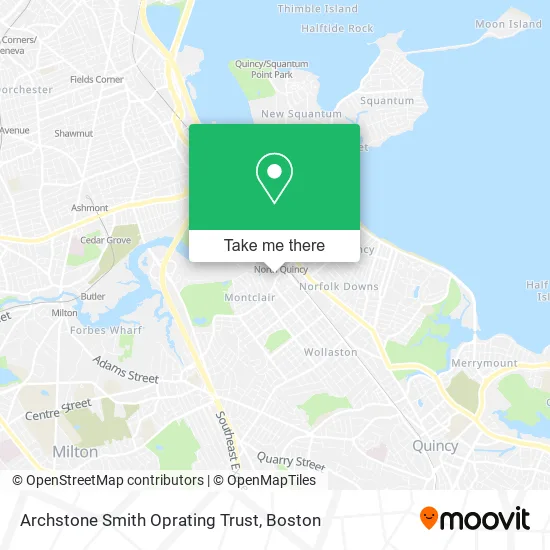 Archstone Smith Oprating Trust map