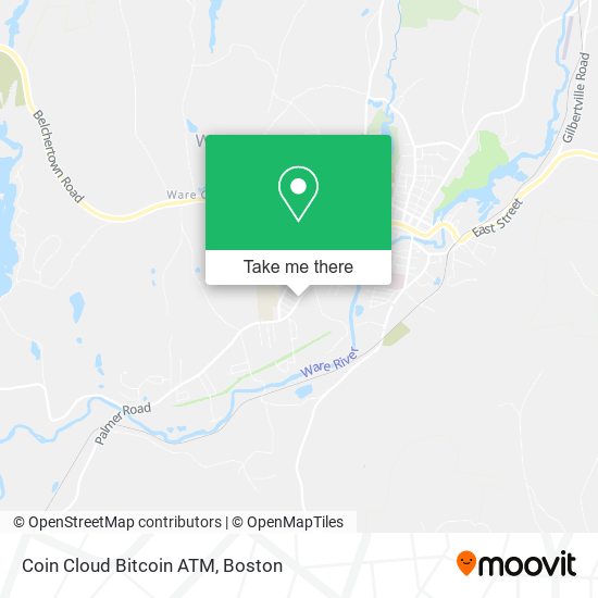 Coin Cloud Bitcoin ATM map