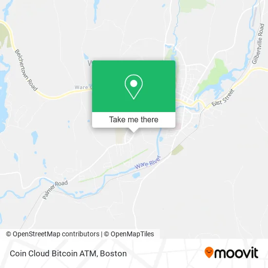 Coin Cloud Bitcoin ATM map