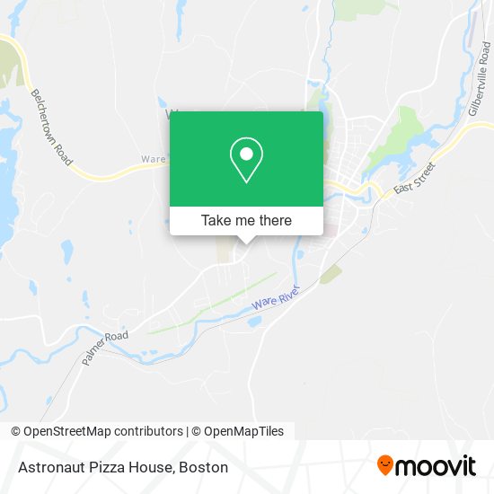 Astronaut Pizza House map