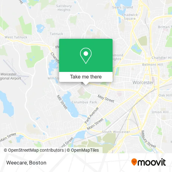 Weecare map