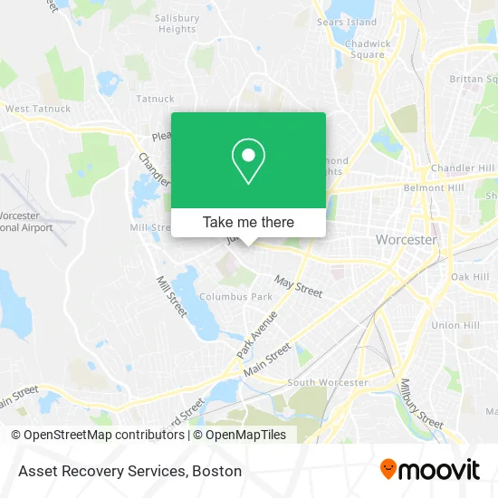 Asset Recovery Services map