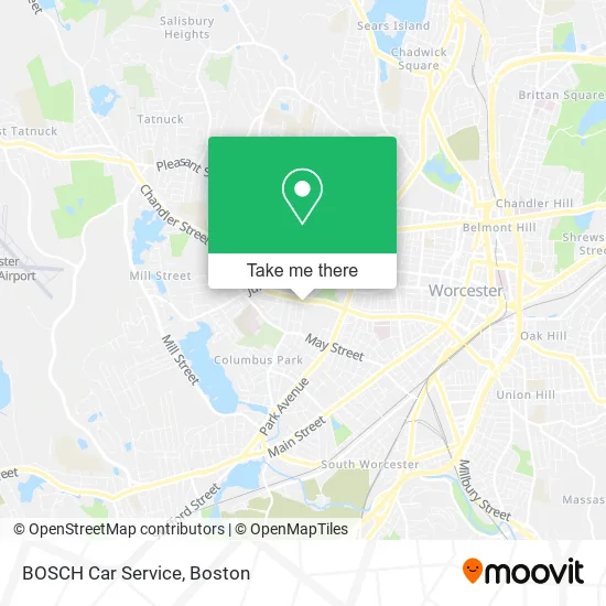 BOSCH Car Service map
