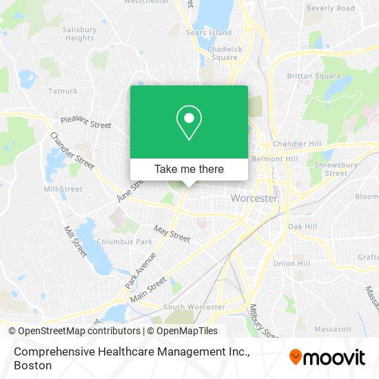 Mapa de Comprehensive Healthcare Management Inc.