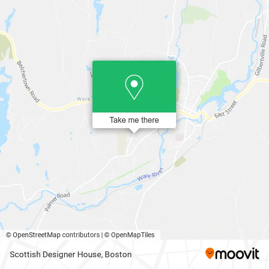 Scottish Designer House map