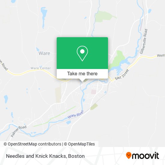 Needles and Knick Knacks map