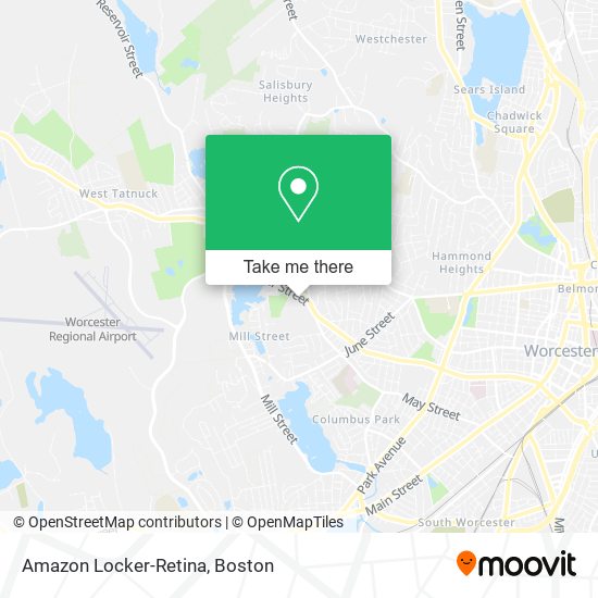 Mapa de Amazon Locker-Retina