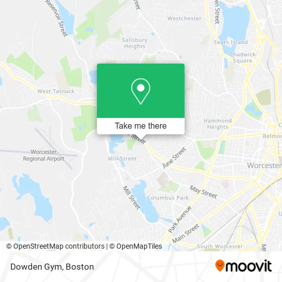 Dowden Gym map