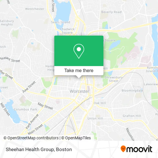 Sheehan Health Group map