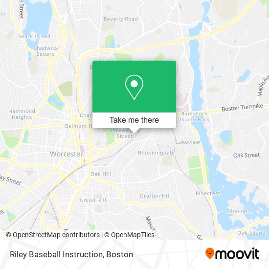 Mapa de Riley Baseball Instruction