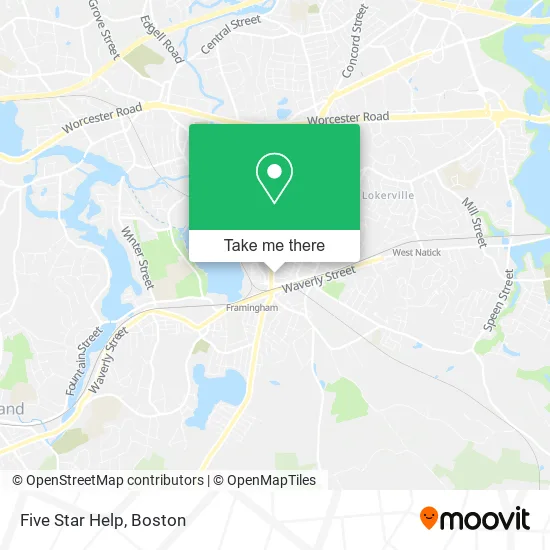 Mapa de Five Star Help