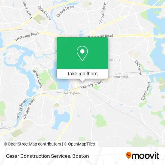Cesar Construction Services map