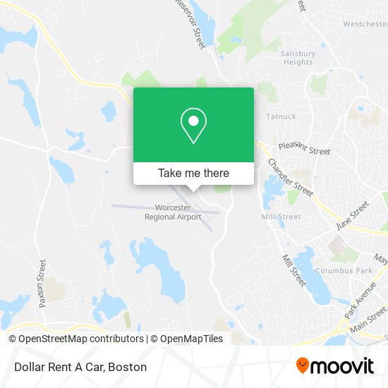 Mapa de Dollar Rent A Car