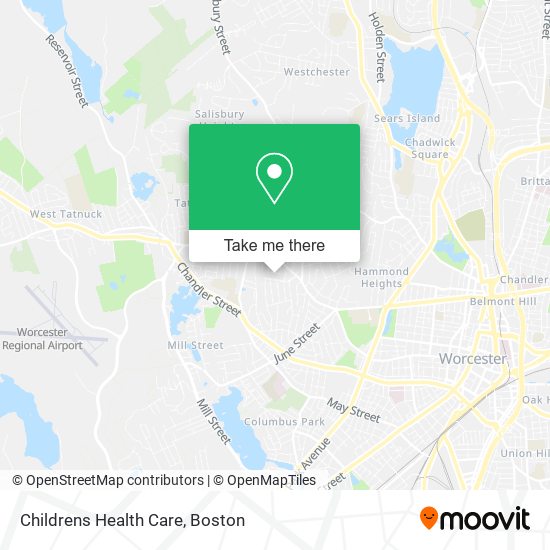 Childrens Health Care map