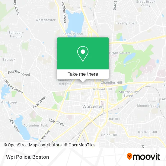Wpi Police map
