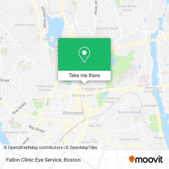 Mapa de Fallon Clinic Eye Service