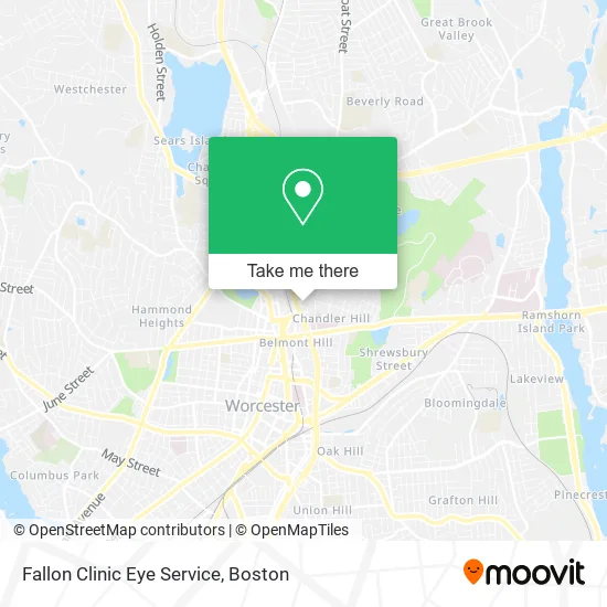 Mapa de Fallon Clinic Eye Service