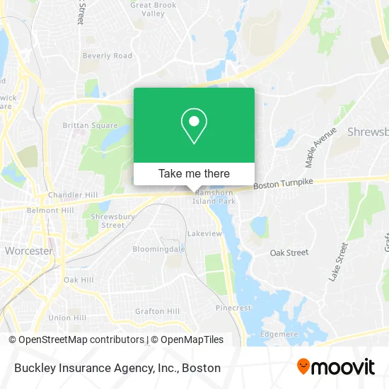 Buckley Insurance Agency, Inc. map