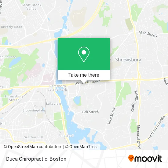 Duca Chiropractic map