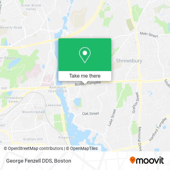 Mapa de George Fenzell DDS