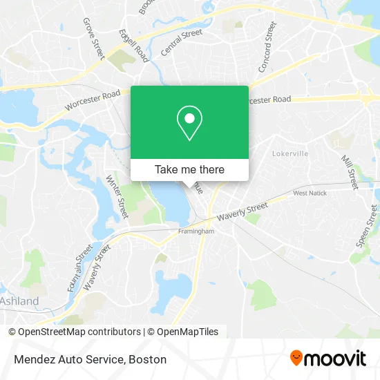 Mendez Auto Service map