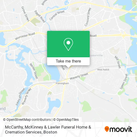 Mapa de McCarthy, McKinney & Lawler Funeral Home & Cremation Services