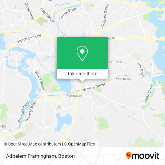Mapa de Adbelem Framingham