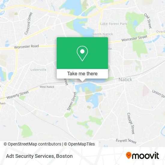 Adt Security Services map