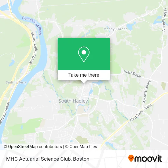 MHC Actuarial Science Club map