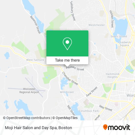 Moji Hair Salon and Day Spa map