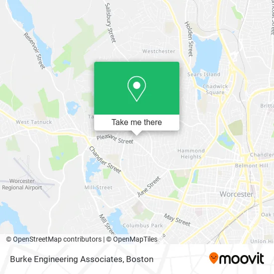 Burke Engineering Associates map