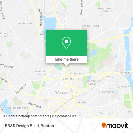 BB&R Design Build map