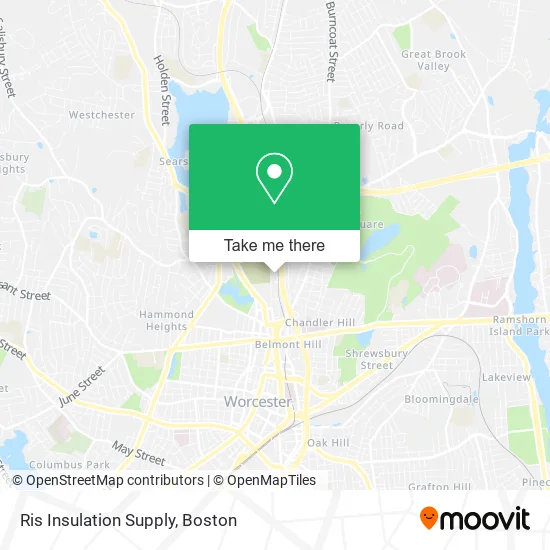 Ris Insulation Supply map