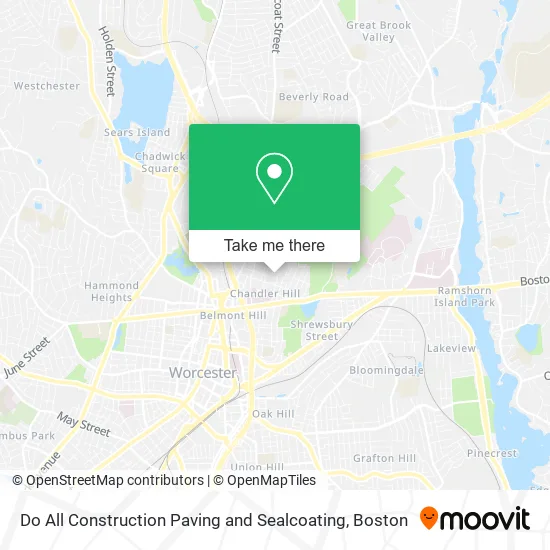 Do All Construction Paving and Sealcoating map